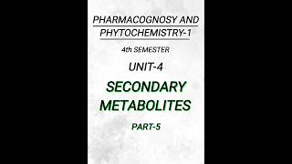 Pharmacognosy14th sem unit4VOLATILE OILS AND RESINS pharmacynotes shortsfeeds shorts [upl. by Demah]