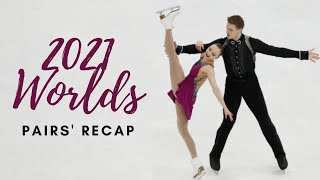 This and That 2021 World Championships Pairs Recap Mishina and Galliamov Sui and Han [upl. by Yme]