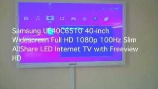 Samsung UE40C6510 40inch LED TV Wall Mounted [upl. by Leuneb]