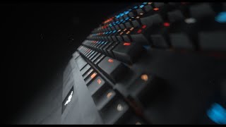 Razer Keyboard 3D Product Animation by 3D Animation Studio  Third Dimension Studios [upl. by Alcine]