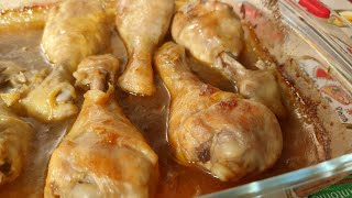 Pernas de frango no forno  receita super fácil [upl. by Ennoitna]