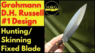 Grohmann CANADIAN BELT KNIFE  A Oneofakind Traditional HuntingSkinning Knife You Have To Try [upl. by Olly]