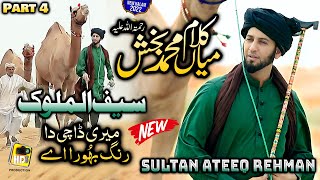 New Super Hit Kalam Mian Muhammad Baksh  Part 4  Sultan Ateeq Rehman Sufiana kalam 2022 HD Video [upl. by Ahsikel]