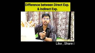 Difference between Direct amp Indirect Expenses [upl. by Rolland]