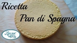 Ricetta pan di spagna soffice italian sponge cake recipe by ItalianCakes [upl. by Auohp]