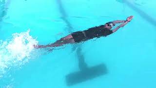 swimming technique backstroke  backstroke tips [upl. by Zaob226]