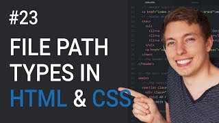 23 File Paths In HTML and CSS  Learn HTML and CSS  Full Course For Beginners [upl. by Edas65]