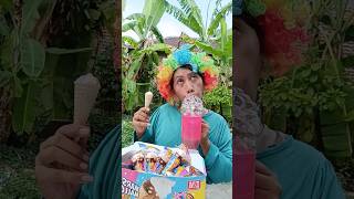 Marsh Mallow adek berbentuk ice cream🍦 shorts fyp funnyviral [upl. by Smalley]