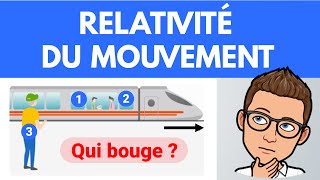 Relativité du mouvement et référentiel  Physique Chimie [upl. by Whitehurst]