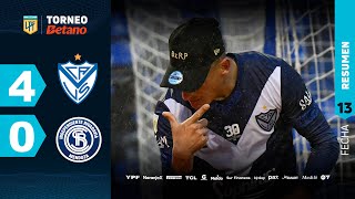 VÉLEZ 4  0 INDEPENDIENTE RIVADAVIA I Resumen del partido  TorneoBetano 2024 [upl. by Retsevlys780]