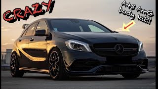 Merc Benz A200 CDI with straight pipe exhaust and Downpipe stage 2 tuned [upl. by Blynn]