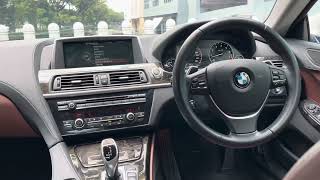 201403 BMW 640I GRAN COUPE 4DR SR LED DSC NAV HUD [upl. by Vasili]