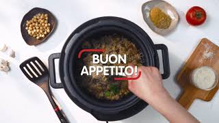 Moulinex Turbo Cuisine  Ricetta Riso Pilaf con agnello [upl. by Treat]