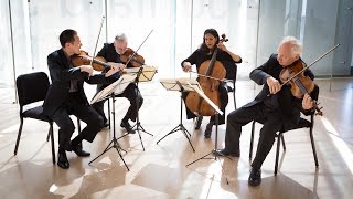 Juilliard String Quartet Performs Beethoven Davidovsky and Bartók [upl. by Darom757]