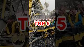 TOP 5 Rollercoasters at Alton Towers themepark altontowers [upl. by Llebiram759]