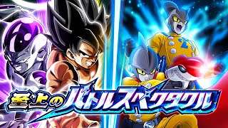 LR GAMMA 1 amp GAMMA 2 VS GOKU amp FRIEZA SUPREME MAGNIFICENT BATTLE DBZ Dokkan Battle [upl. by Trebor160]