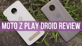 Moto Z Play Droid Review [upl. by Assena]