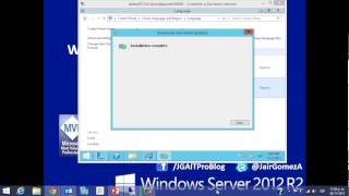 Windows Server 2012 R2  Cambiar idioma [upl. by Tereb]