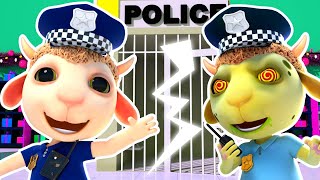 Good Cop VS Angry Cop  Cartoon for Kids  Dolly and Friends [upl. by Greg672]