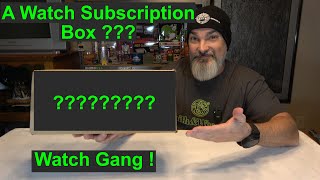 Watch Gang Black Tier Subscription Box [upl. by Delfine]