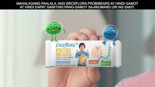 Bad bacteria in poor food preparation lowers gut immunity Be ready with Erceflora Probibears [upl. by Celia180]