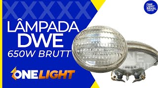 LÂMPADA DWE 650W BRUTT [upl. by Arodoet]