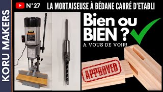 Maîtrisez lAssemblage  Test de la mortaiseuse à bédane carré Vevor [upl. by Icyaj]