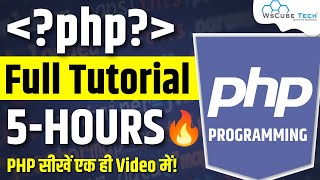 PHP Tutorial for Beginners  Full Course to Learn What is PHP in Hindi With Projects [upl. by Curhan275]