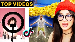 Cool Jobs On Tik Tok You Didnt Know Existed  SSSniperWolf [upl. by Pembrook]