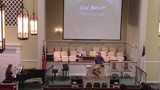 Salemburg Baptist Church Sunday Worship Rev Drew Bolin 1132024 [upl. by Lana]