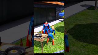 Superman’s Father Visits His Home From The Future In GTA 5 😱 shorts gta5 ytshorts [upl. by Noiemad50]