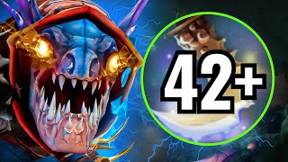 Insane 42 Permanent Agility Slark🔥38Kills Insane Damage Burst Swift Blink  Nullifer Builds [upl. by Mitch]