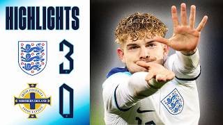 England U21 30 Northern Ireland U21  Elliott Inspires Young Lions Win At Goodison  Highlights [upl. by Iruam]