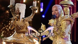 The Masked Singer  keyshia cole  All Performances and Reveal [upl. by Arakahs]