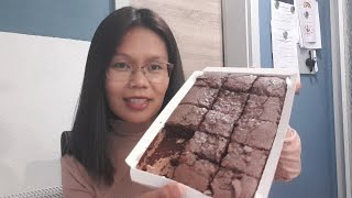 Favorite Brownies from DrOetker  MukbangCandy Heintz [upl. by Laleb219]