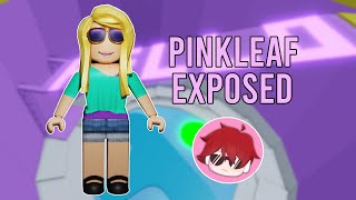 PINKLEAF EXPOSED CAUGHT HACKING IM STILL BETTER THAN HIM [upl. by Patricia698]