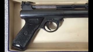 Webley MK1 177 Air Gun pistol [upl. by Starlin]