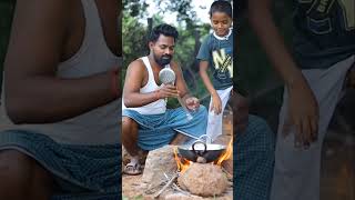 Waite re wait wait 😂😂 Full funny video mangammabhojanam food villegecookingchannel [upl. by Nivla]