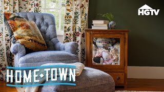 A Home Town Nursery for Baby Helen  Home Town  HGTV [upl. by Kubiak]