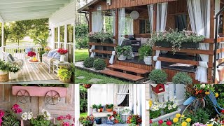 105 Amazing ideas for decorating a gardencottage and home with your own handsDIY [upl. by Amari]