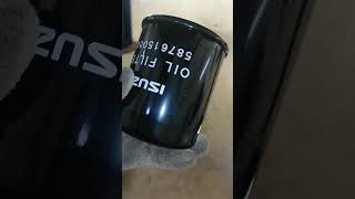 Isuzu DMax Engine Oil Change [upl. by Pete]