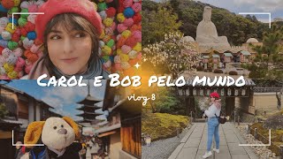 Vlog 8  Carol e Bob pelo Japão  Kyoto [upl. by Rosy216]