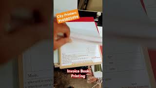 Invoice Book  Bill Book Printing Service in Maharashtra printingshop printing printingsolution [upl. by Nived]