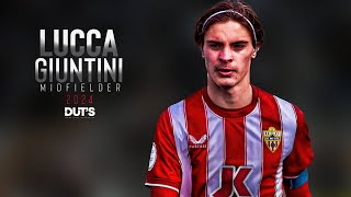 ⚽ LUCCA GIUNTINI  MIDFIELDER  ALMERIA ESP Skills Goals amp Assists  HD 2324 [upl. by Noloc]