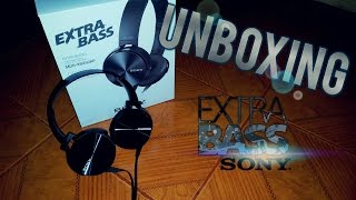 Unboxing y Review en español Auriculares sony EXTRA BASS  MDRXB450AP [upl. by Valentine]