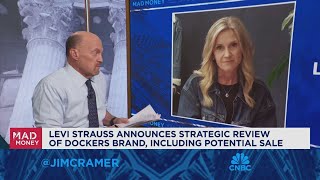 Levi Strauss CEO Michelle Gass talks Q3 results with Jim Cramer [upl. by Mala]