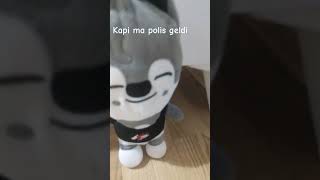 Wolf Chan polis olmuşke kpop straykids keşfet [upl. by Dao475]