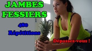 Fitness routine à la maison  Torture Jambes et Fessiers en 480 répétitions [upl. by Florida]