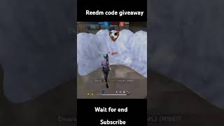 Reedm code giveaway 🎁✨ freefire  raistar amitbhai ajjubhaifreefire  ajjubhai gaming short [upl. by Eatnod]