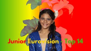 Junior Eurovision 2024  Top 14 🇵🇹 [upl. by Sloatman386]